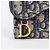 Dior Cartera Saddle Oblique Jacquard Lotus Blue - vista 2