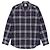 Burberry Camicia in popeline di cotone a quadri Navy