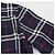 Burberry Camicia in popeline di cotone a quadri Navy - vista 11