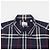 Burberry Camicia in popeline di cotone a quadri Navy - vista 3