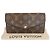 Louis Vuitton Cartera Sarah Monogram Canvas Brown Long Wallet - vista 2