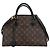 Louis Vuitton Monogram Canvas Alma BB Shopper Bag Schwarz