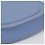 Céline Borsa a tracolla Trotter in pelle blu pastel - vista 14