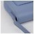 Céline Borsa a tracolla Trotter in pelle blu pastel - vista 16