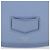 Céline Borsa a tracolla Trotter in pelle blu pastel - vista 22