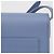 Céline Borsa a tracolla Trotter in pelle blu pastel - vista 4