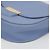 Céline Borsa a tracolla Trotter in pelle blu pastel - vista 8