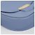 Céline Borsa a tracolla Trotter in pelle blu pastel - vista 9