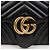 Gucci Borsa a tracolla GG Marmont Small Matelassé Nera - vista 2