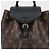 Louis Vuitton BB Backpack Brown Coated Canvas - view 3