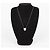 Gucci Collana con pendente a cuore Trademark Silver - vista 2