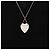 Gucci Collana con pendente a cuore Trademark Silver - vista 5
