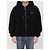 Céline  Fleece-Kapuzenjacke mit Ocelot-Print - Ansicht 8