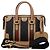 Gucci Mini borsa tote a tracolla e manico Marrone Nero