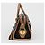 Gucci Mini borsa tote a tracolla e manico Marrone Nero - vista 14