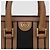 Gucci Mini borsa tote a tracolla e manico Marrone Nero - vista 3