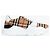 Burberry Baskets en cuir daim Check - vue 2