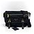Prada Borsa Messenger Crossbody in Nylon con Logo Triangle Nero