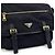 Prada Borsa Messenger Crossbody in Nylon con Logo Triangle Nero - vista 10