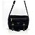 Prada Borsa Messenger Crossbody in Nylon con Logo Triangle Nero - vista 5