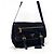 Prada Borsa Messenger Crossbody in Nylon con Logo Triangle Nero - vista 6