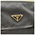 Prada Borsa Messenger Crossbody in Nylon con Logo Triangle Nero - vista 7