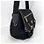Prada Borsa Messenger Crossbody in Nylon con Logo Triangle Nero - vista 8