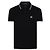 Moncler Baumwoll-Poloshirt mit Logo-Patch
