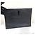 Autre Marque Clutch in pelle nera - vista 4