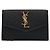Autre Marque Cassandra Monogram Uptown Gold Kartenetui mit Klappe - Ansicht 2
