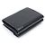 Fendi Micro Portafoglio Mini Trifold in Pelle Nera con Logo FF - vista 4
