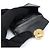 Fendi Micro Portafoglio Mini Trifold in Pelle Nera con Logo FF - vista 5