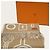 Hermès Sciarpa in cashmere Camel Blanc Carré Portefeuille - vista 7