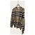 Burberry Kaschmir-Strickpullover mit Rundhalsausschnitt in beige Tartan-Karo - Ansicht 2