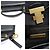 Tory Burch Borsa a mano Juliet Small Top Handle in pelle nera - vista 7