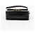 Céline Borsa a spalla Triope in vitello lucido da donna Nero - vista 6