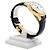 Seiko Relógio masculino com pulseira de couro automática - vista 4