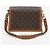 Louis Vuitton Borsa a tracolla Dauphine MM Monogram Reverse Canvas - vista 4