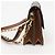 Louis Vuitton Borsa a tracolla Dauphine MM Monogram Reverse Canvas - vista 5