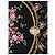 Sciarpa in seta Dolce & Gabbana Mazzolini di Rose Nera - vista 3