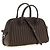 Borsa bowling Jacquemus Le Petit Turismo in cotone marrone - vista 2