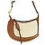 Isabel Marant Borsa a tracolla in vitello marrone - vista 3
