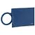 Tom Ford Clutch in pelle di agnello blu - vista 3