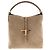 Tod's Borsa in pelle di vitello beige
