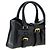 Mulberry Borsa in pelle di vitello nera - vista 3