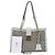 Gucci Padlock GG Medium Schultertasche Weiß