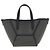 Borsa Duo Mini Precious in pelle nera Brunello Cucinelli