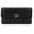 Chanel Boy Long Wallet mit Klappe aus Kalbsleder