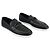 Hermès Mocassini Ignacio da uomo Noir - vista 8