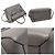 Belt Bag Céline Micro borsa cintura in vitello grana dark grey - vista 5